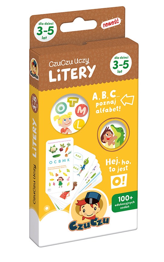 

Czuczu Uczy Litery nauka alfabetu przedszkolaka
