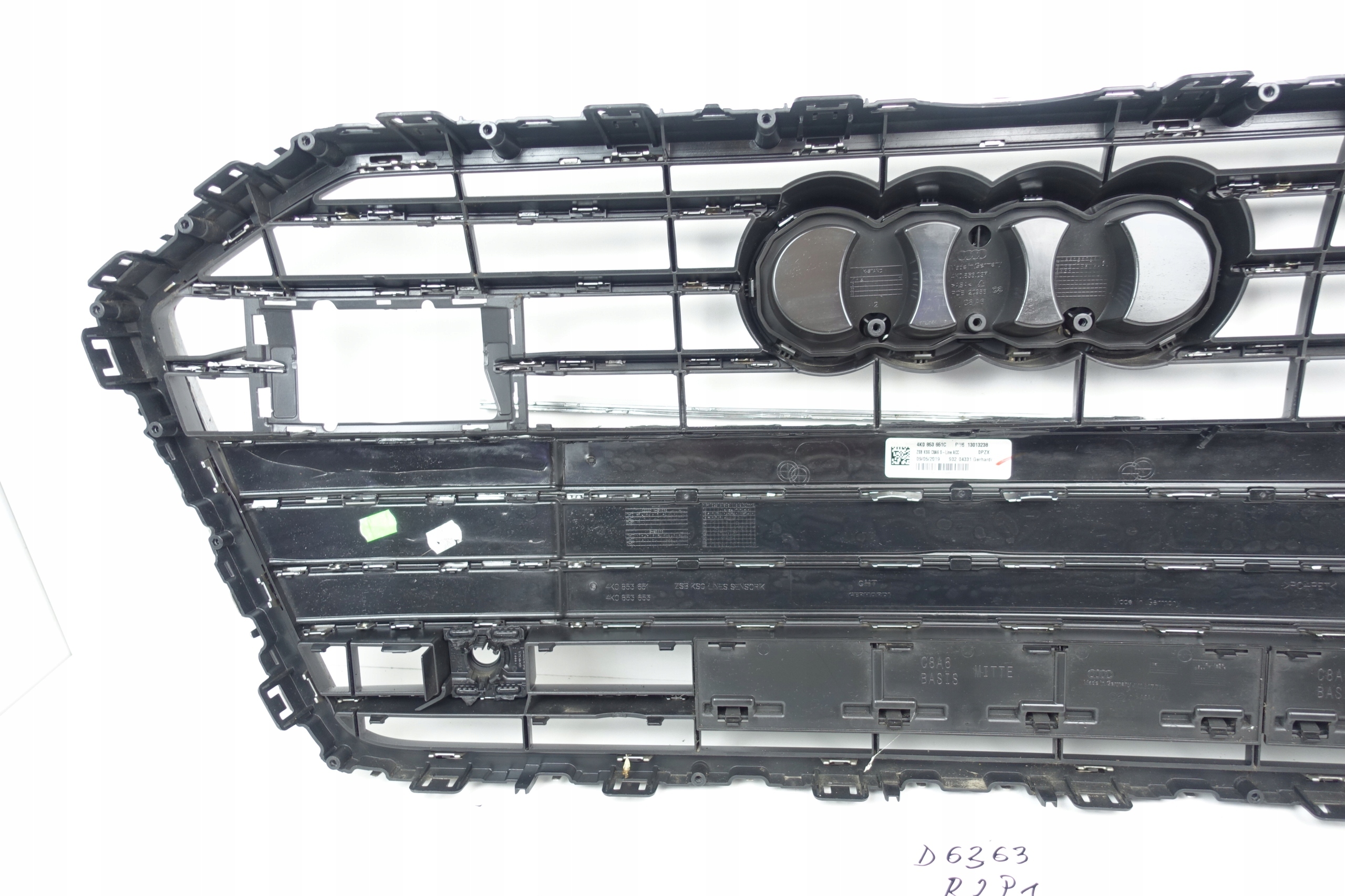 Grill Grill der Stoßstange AUDI A6 C8 4K0 4K0853651C