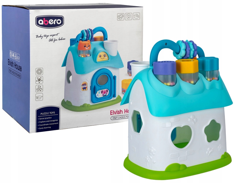 

Domek Sorter Z Grzechotkami Interaktywny