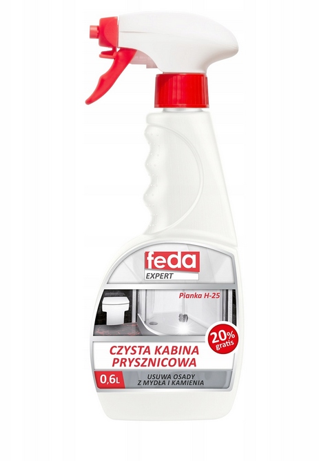 

Pianka Feda 0,6l czyszczenie Łazienka