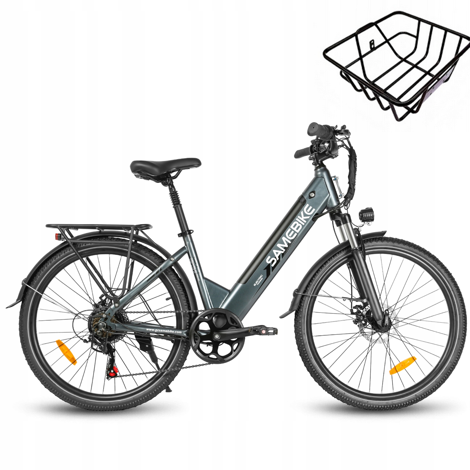 Samebike RS-A01 Pro Elektrokolo 500W 35KM/H 90KM 15Ah 26*2,1" 2025 Novinka