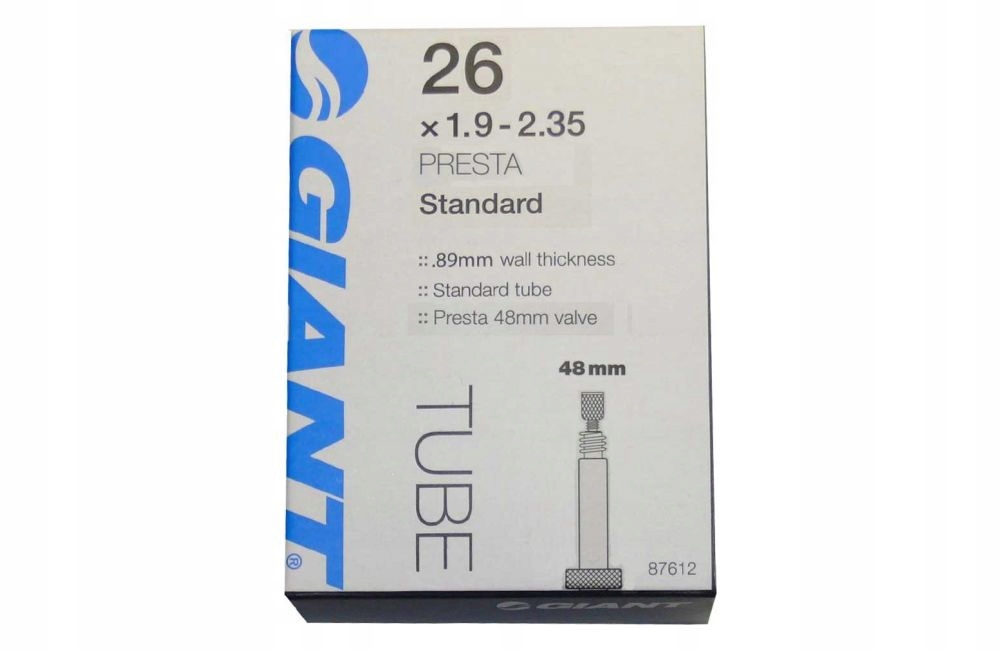 Dętka rowerowa Giant 26x1.9-2.35" z wentylem Presta 48 mm