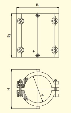 Posilňovacia opravná objímka 63 (rs) Frialen
