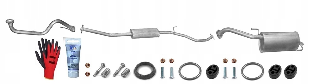 Nissan Micra 1.0 1.2 1.4 (2003-2005) sada tlumičů bonus