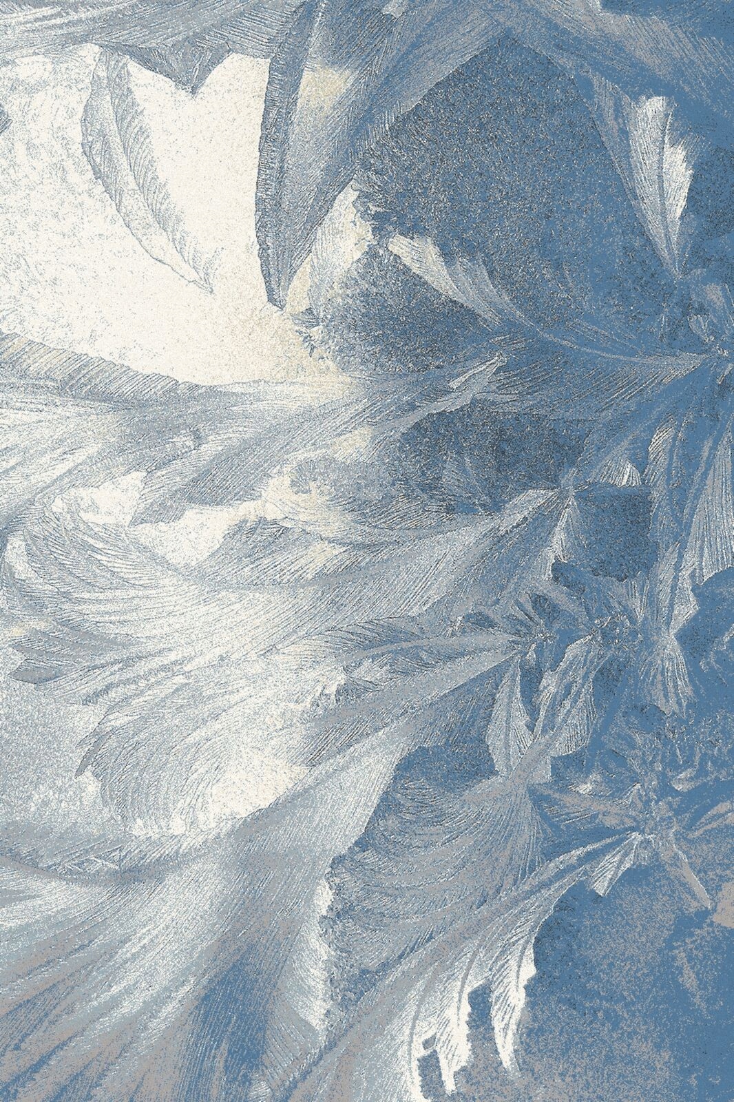 Dywan wełniany do salonu Agnella Lotis Jasno Niebieski Isfahan 160x240 cm