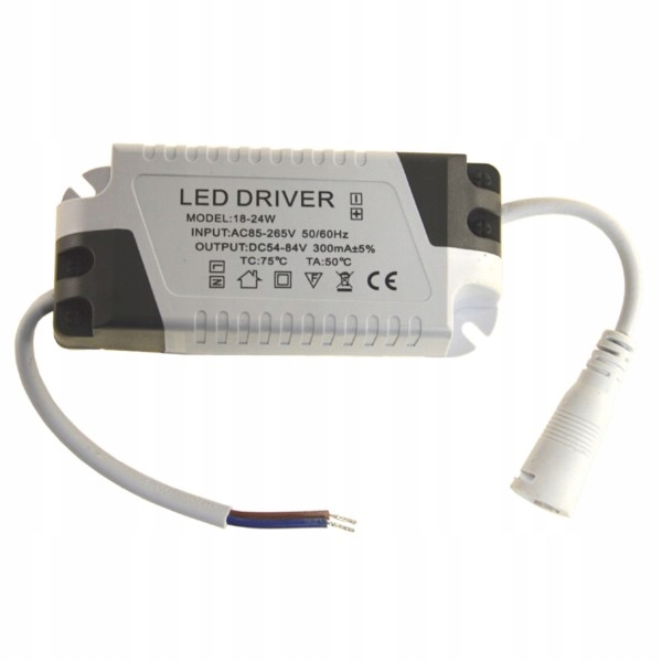 TRANSFORMATOR ZASILACZ LED DRIVER 1-3W DC:9-12V