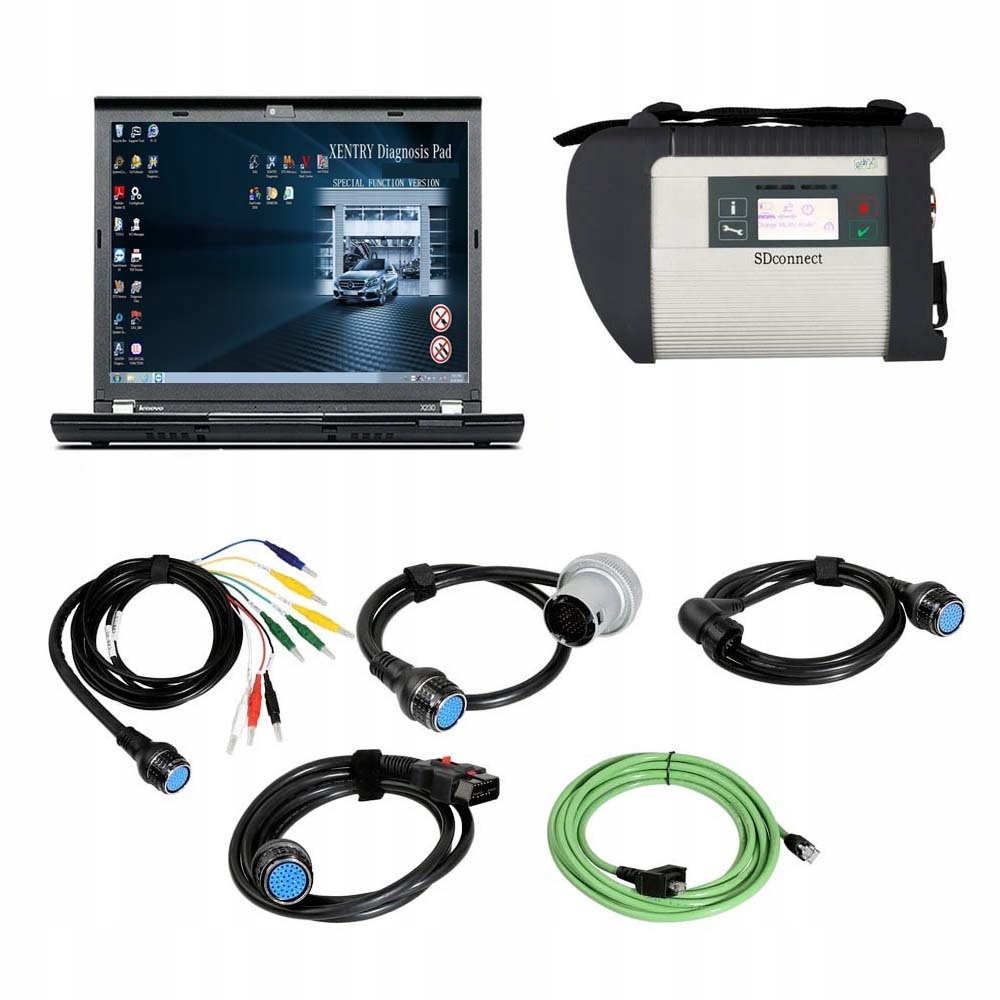 Star-Diagnostika Mercedes+ Laptop dell Sd connect c4