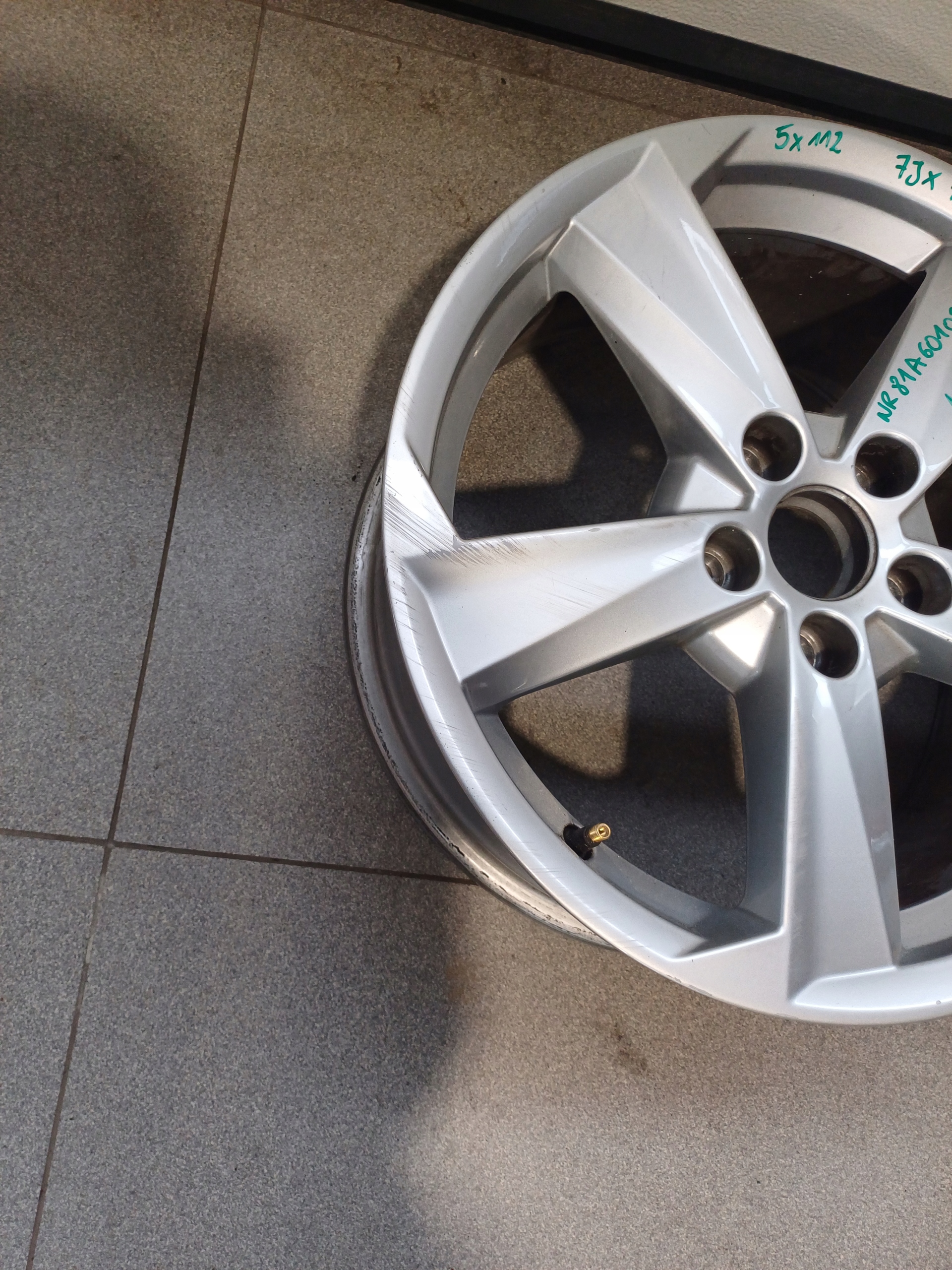 disk disk AUDI Q2 17 5 X 112 7J X17 ET 45 81A601025B