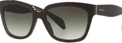 PRADA SPR 07P UAM-0A7 56-18-140 2N OKULARY PRZECIWSŁONECZNE Kolor brązowy