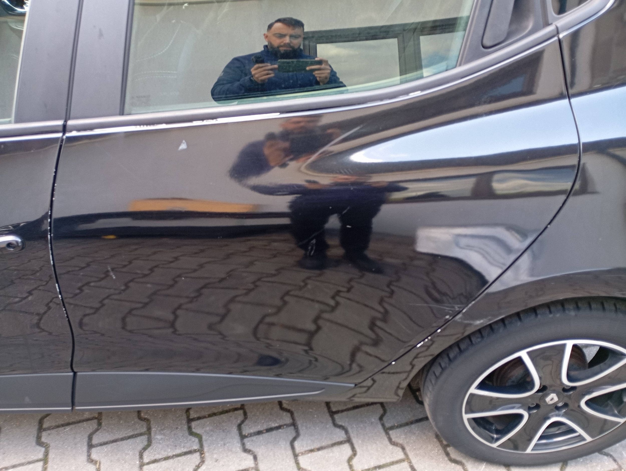 RENAULT CLIO 4 IV BH 2012-2020 ajtó hátsó hátsó bal HB 5D