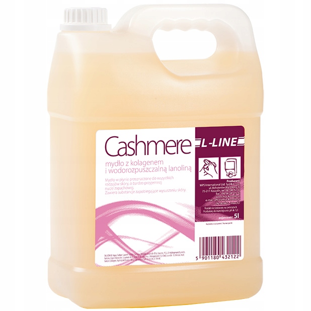 

Mydło w płynie L-Line Cashmere 5l