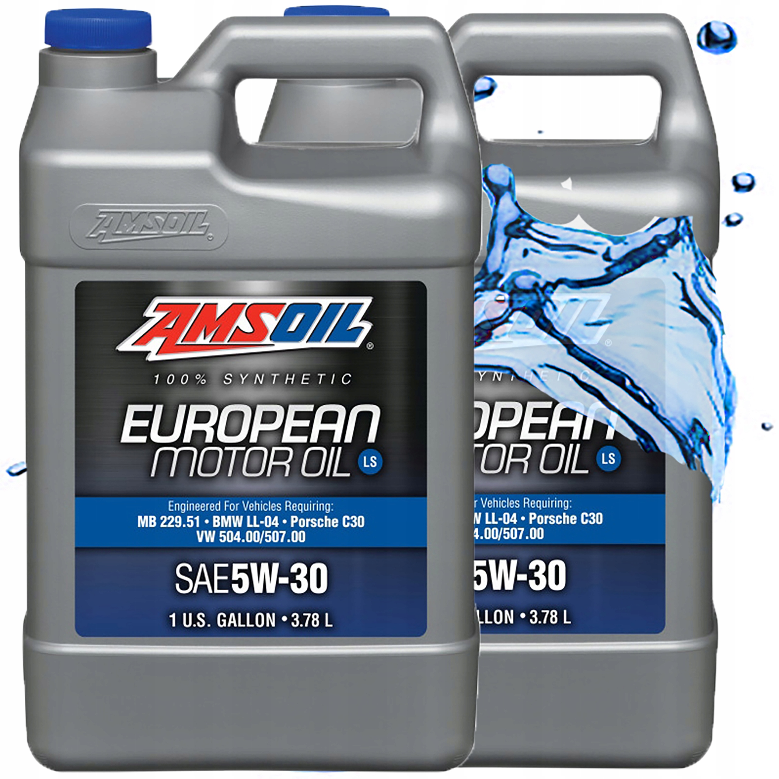 Syntetický Motorový Olej Amsoil 5V30 European Motor Oil Low Saps Ael 7,56