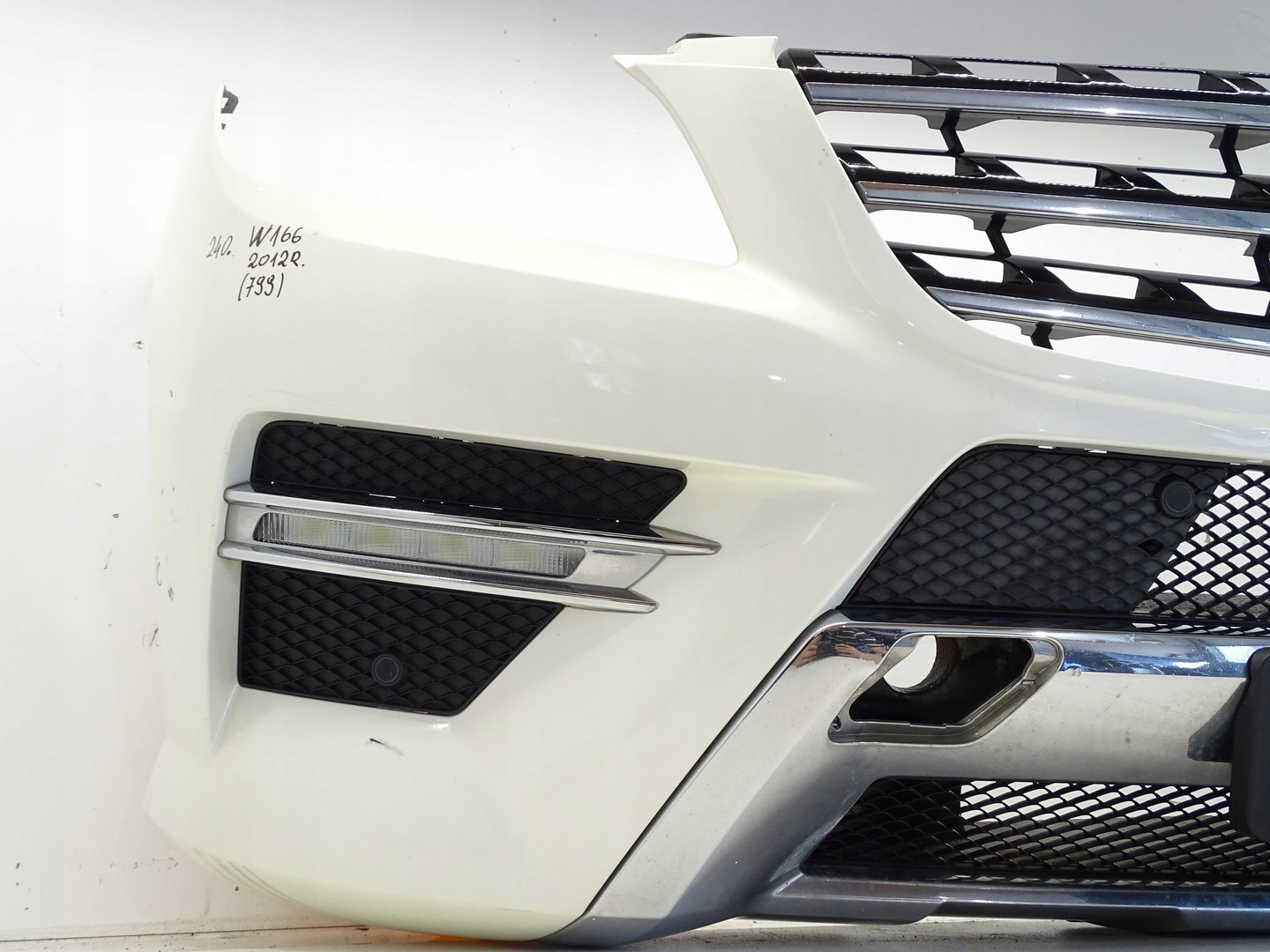bumper front front MERCEDES ML W166 AMG PDC LAK 799