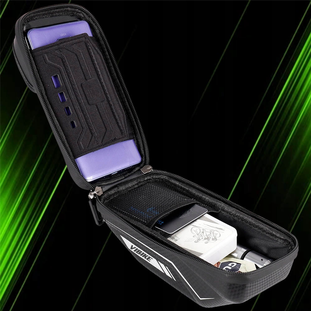 VIBIKE SAKWA TORBA SASZETKA ROWEROWA NA ROWER MOTOCYKL KIEROWNICĘ TELEFON Waga 0 g