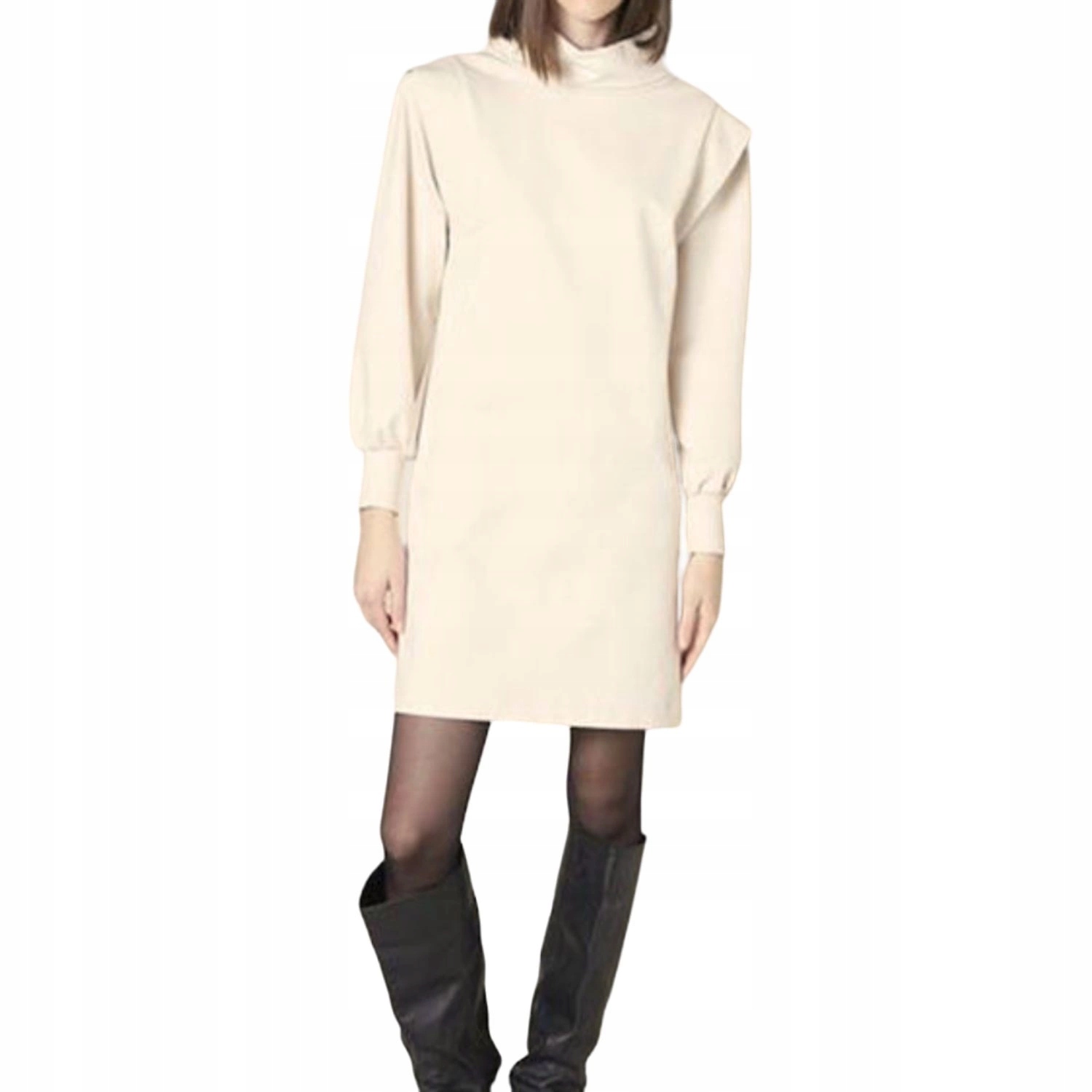 Šaty Silvian Heach béžové společenské elegantní vel. 40