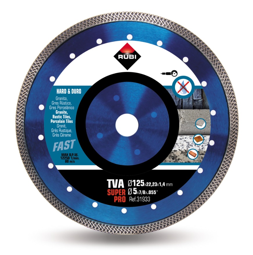 

Rubi Tarcza Diamentowa Do Gresu Płytek Tva 125 mm