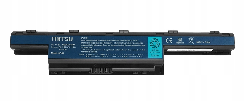 Bateria AS10D81 do Acer Aspire 5733 5750 4400 mAh