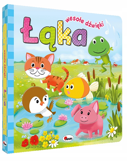 

Książka Dźwiękowa Łąka Wesołe dźwięki Sensoryczna