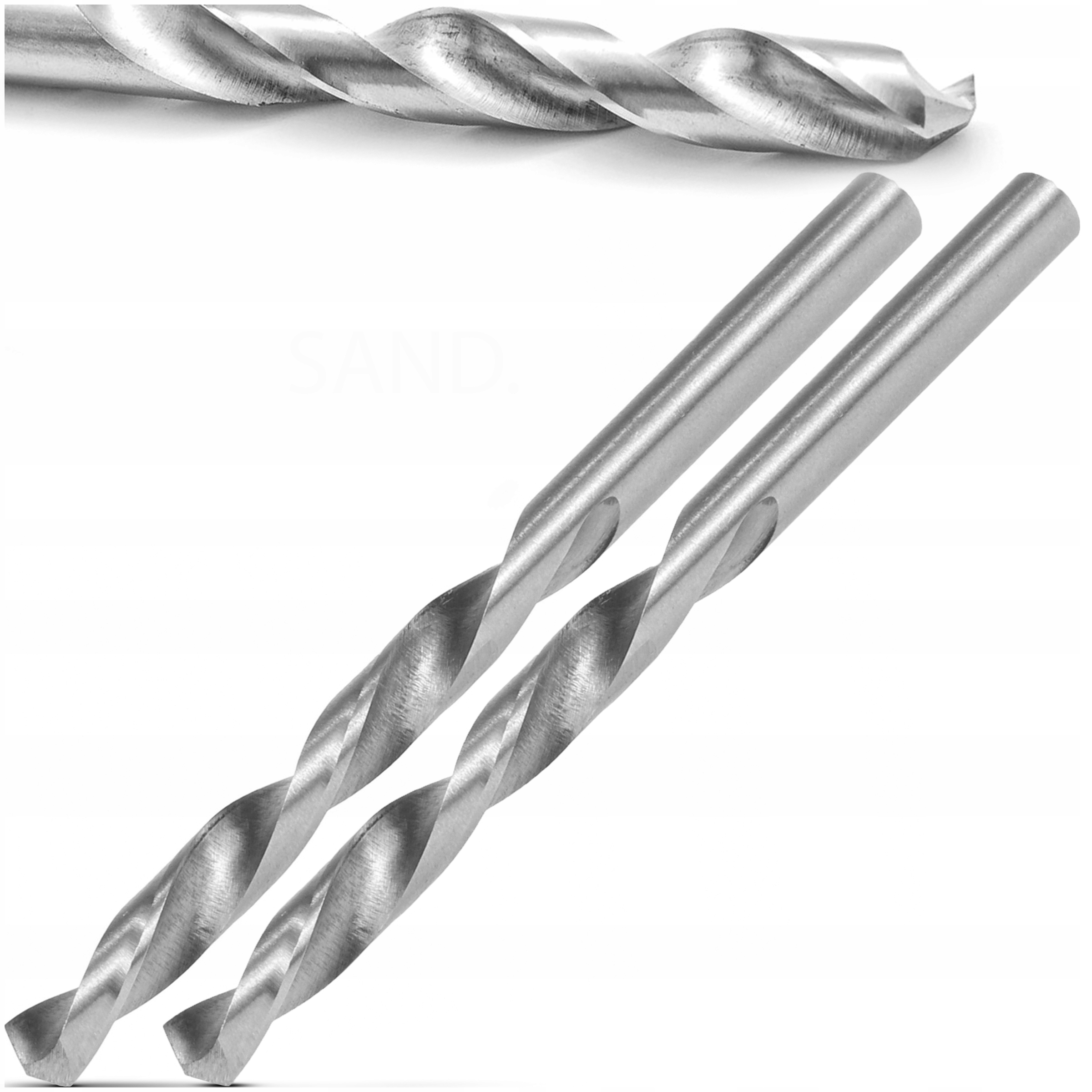 WIERTŁO DO METALU FI 2.0 MM BIAŁE HSS NWKA 2 SZT