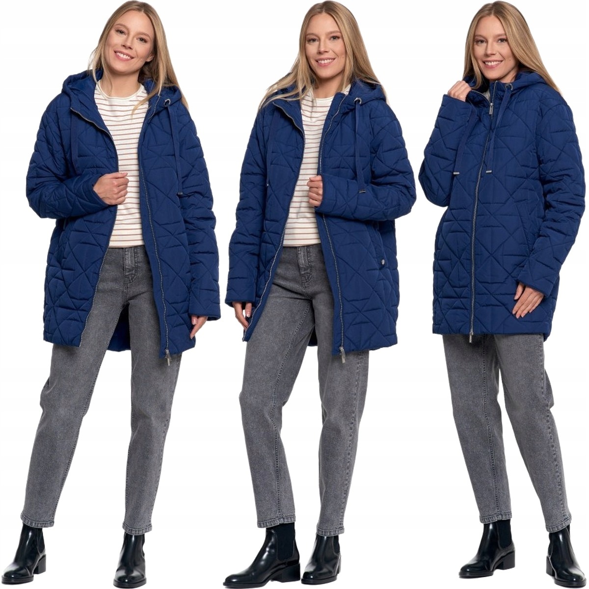 Dámská bunda Moraj ODW9000-004 modrá 2XL/3XL
