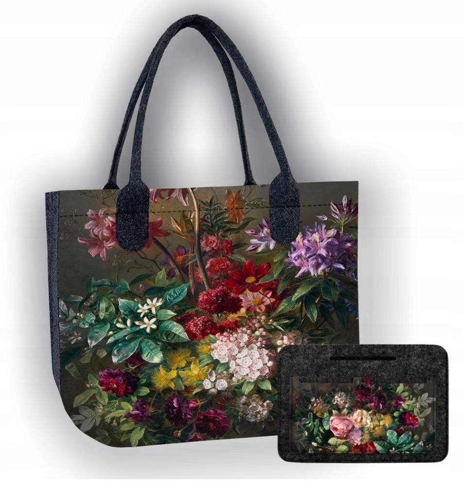 Zestaw Bertoni Torba Lady XL Bukiet + organizer