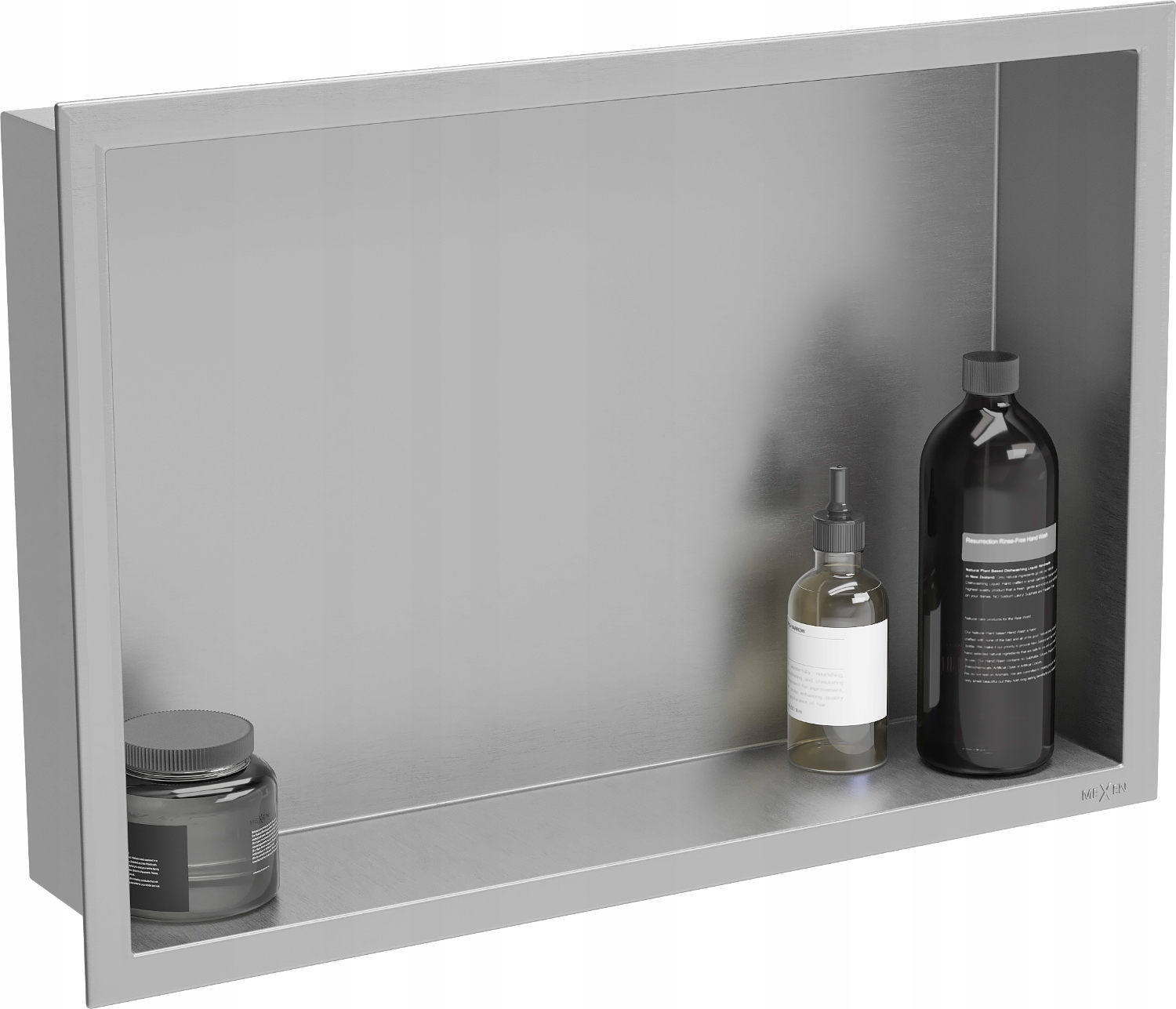 

Mexen X-wall-r Półka Wnękowa Kołnierz 45x30 Inox