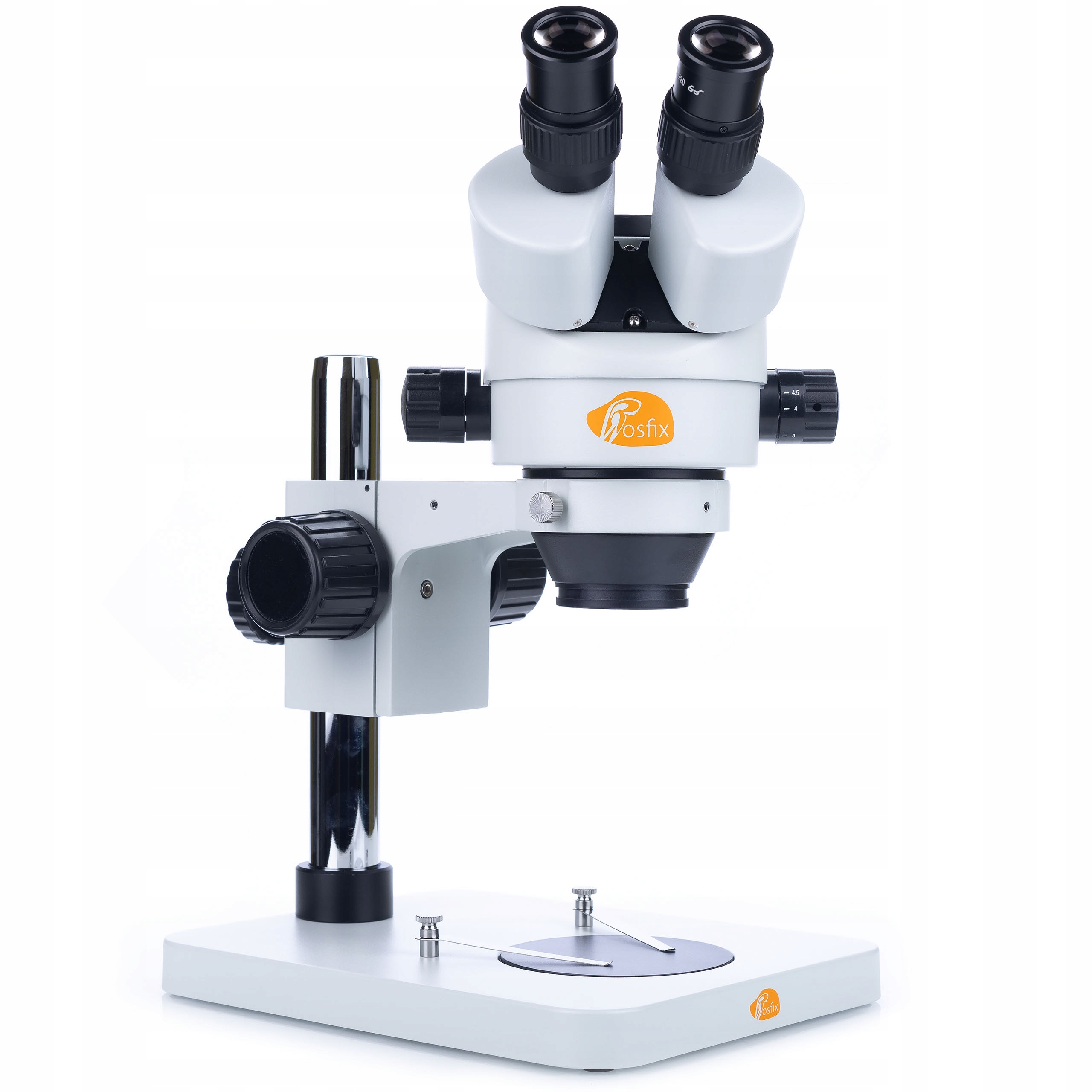 MIKROSKOP STEREOSKOPOWY TRINOKULAROWY ROSFIX OŚWIETLACZ 56X SOCZEWKA 0,5X Marka Rosfix