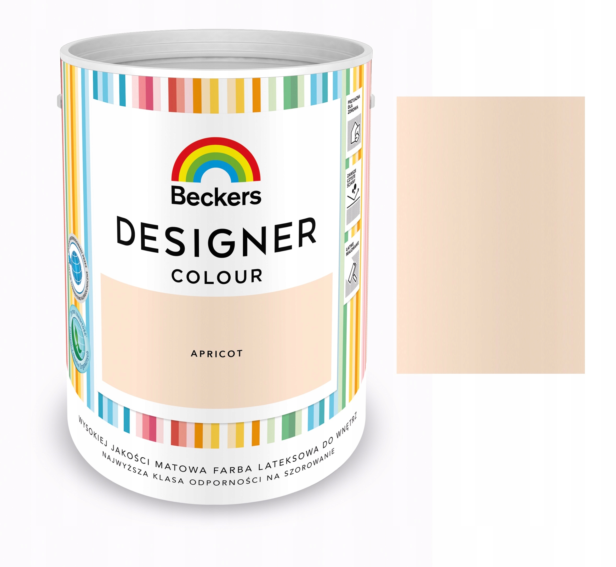 BECKERS FARBA DESIGNER COLOUR APRICOT 5L
