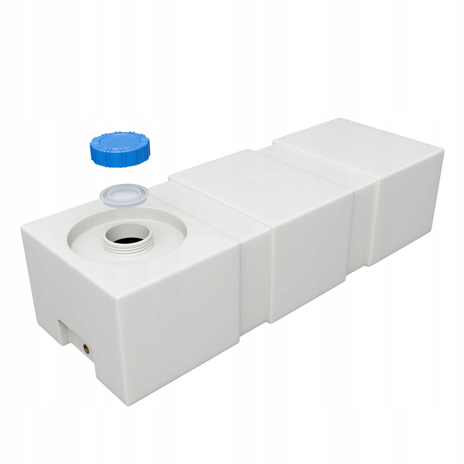 Zbiornik plastikowy P-120 biały kemping żaglówka jacht 120l.