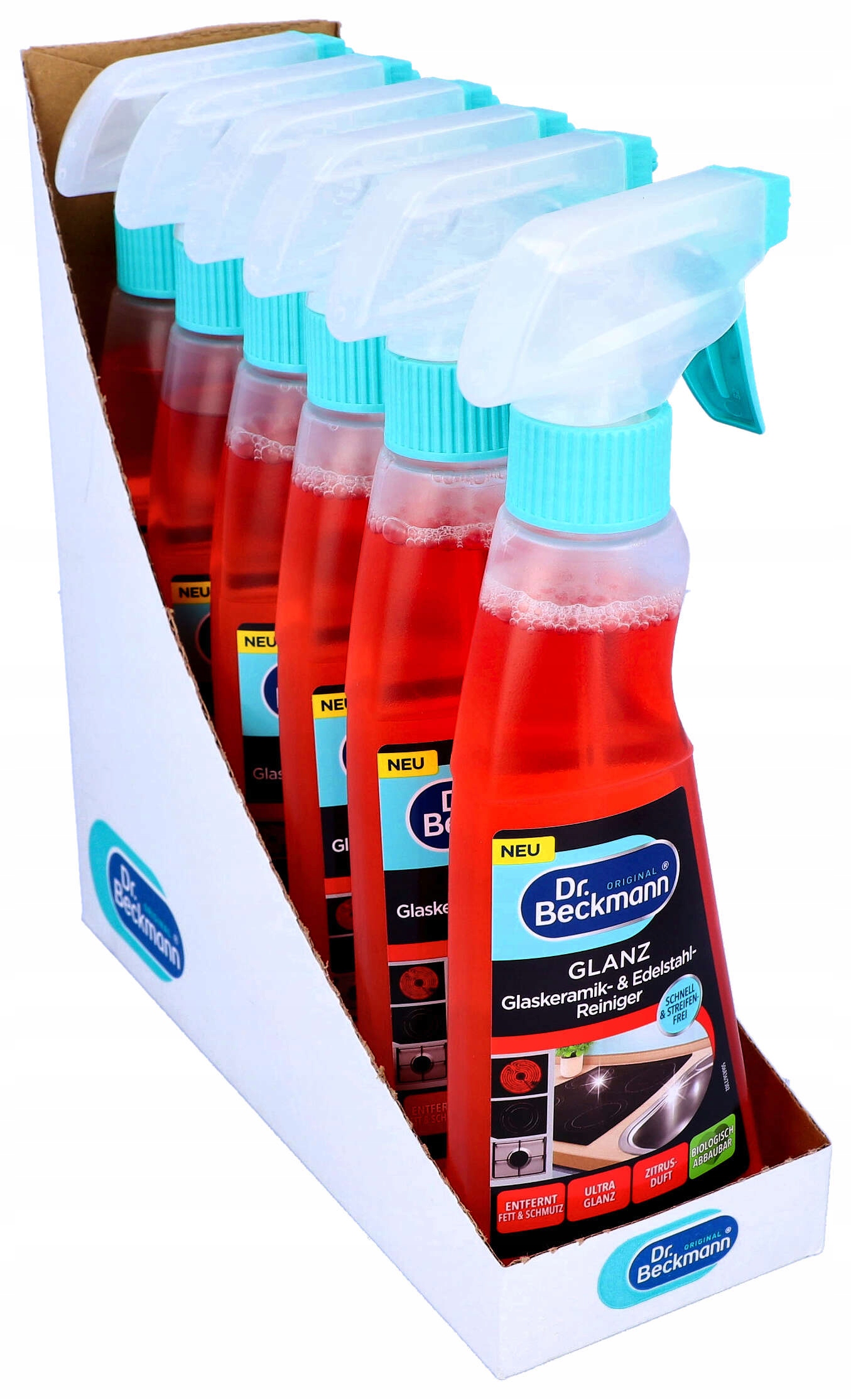 Dr. Beckmann Sprej Tekutý přípravek 250 ml na čištění indukčních keramických desek