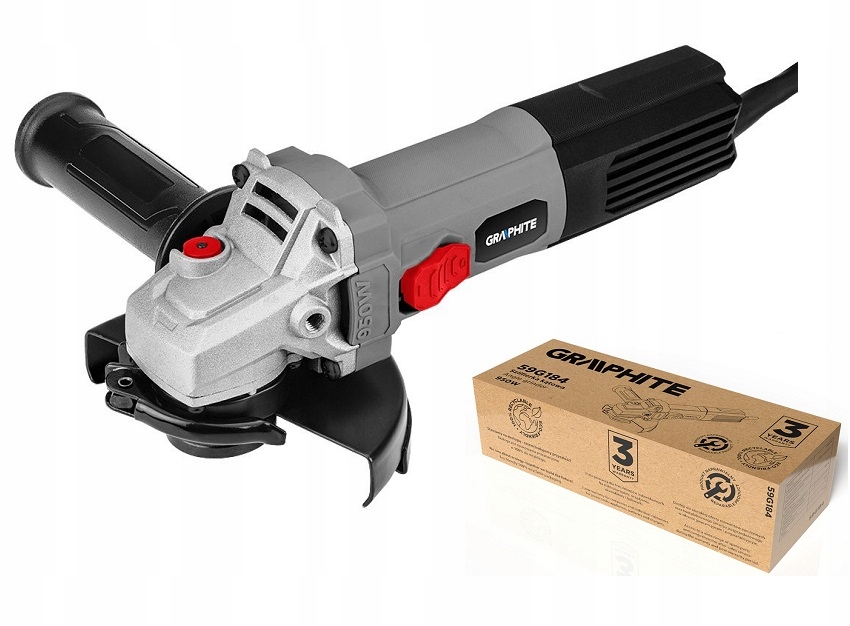 Szlifierka kątowa Graphite 950W regulacja obrotów 59G184