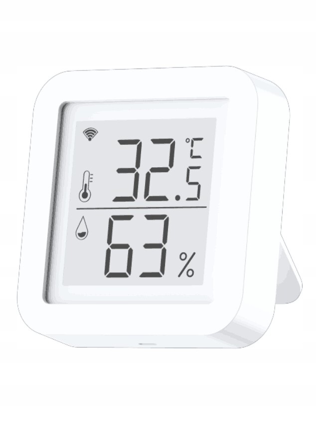 CENTRALKA ZIGBEE BRAMKA WIFI TUYA SMART LIFE WYŚWIETLACZ LCD CZUJNIK TEMP