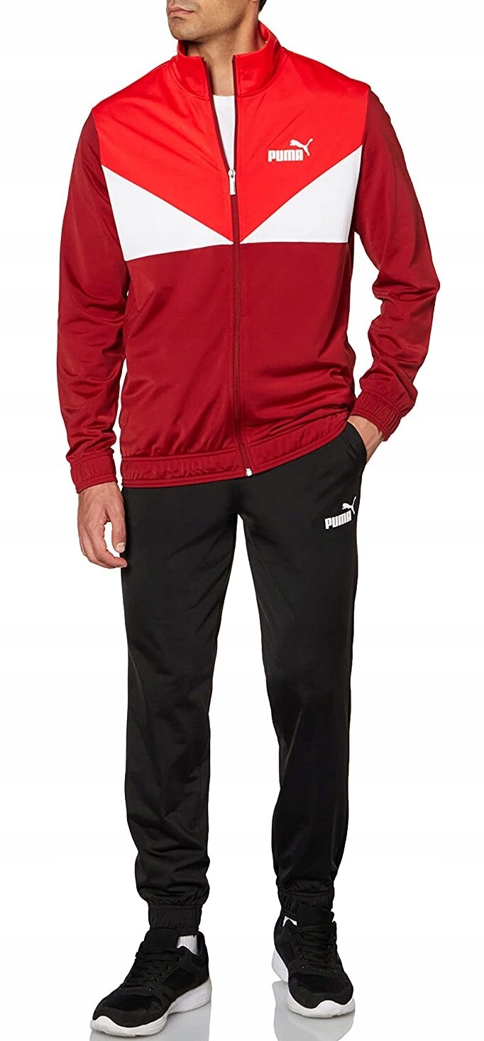 Tepláková souprava mikina s kalhotami Puma Colorblock r.M