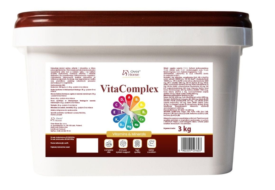 Vita Complex 3 kg witaminy i minerały dla koni