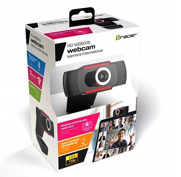 KAMERKA INTERNETOWA Z MIKROFONEM LAPTOP PC SKYPE Kod producenta TRAKAM46732