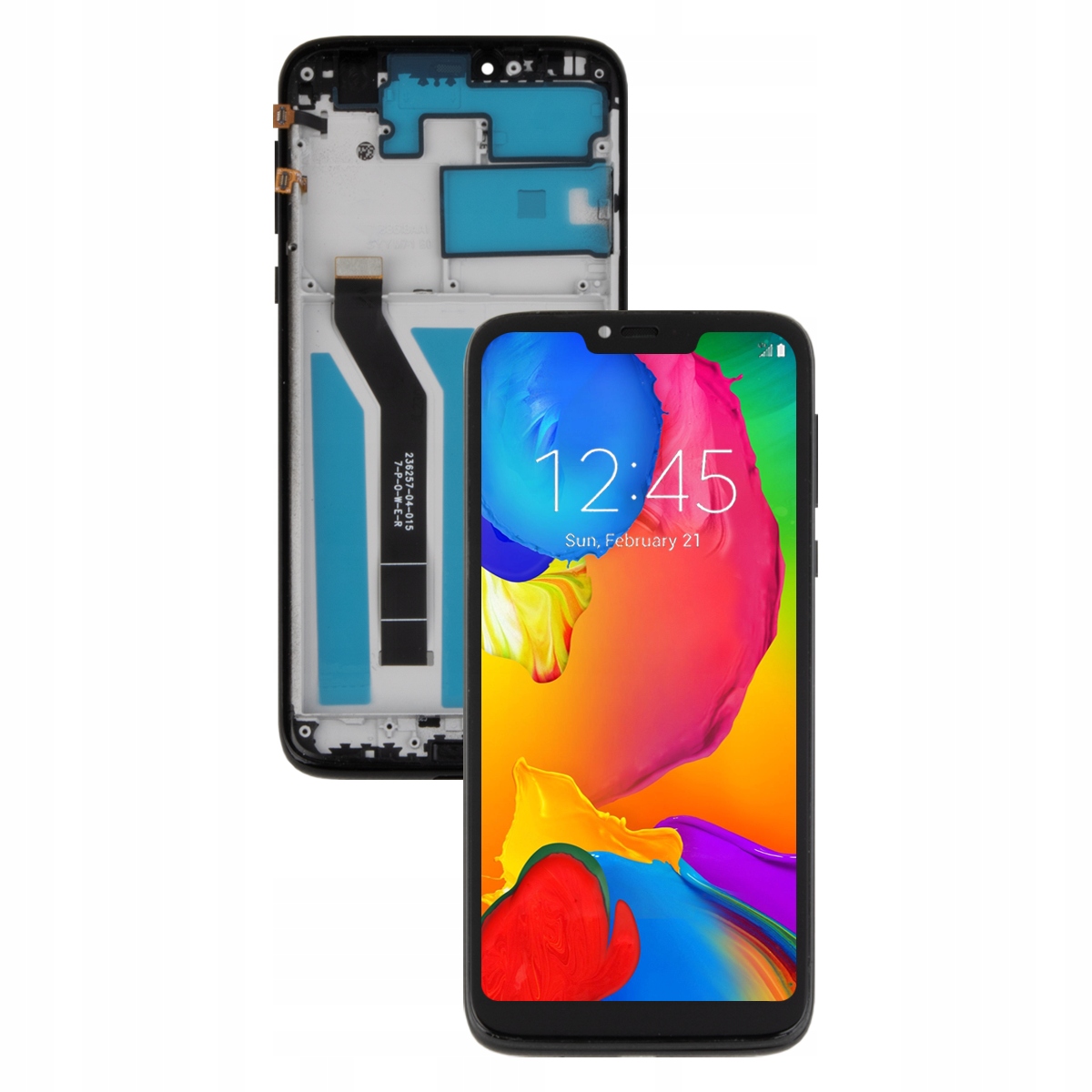 MOTOROLA MOTO G7 POWER WYŚWIETLACZ LCD EKRAN RAMKA