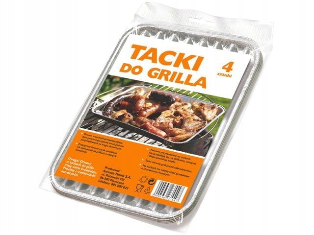 

Tacki Aluminiowe Na Grilla (4) Małe