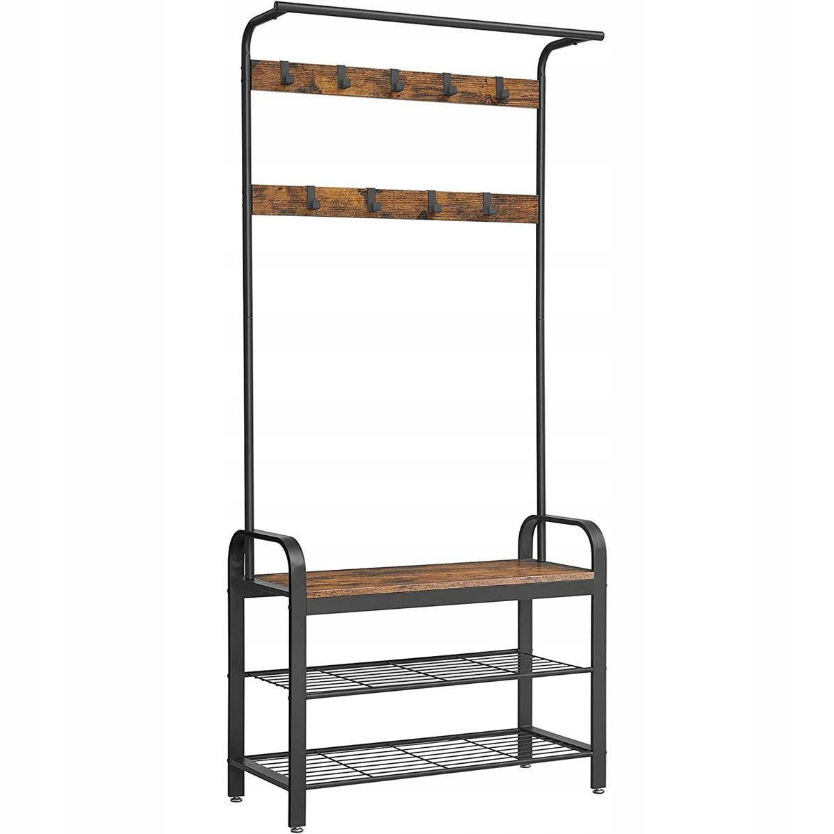 Moderná skrinka na topánky s vešiakmi 80 cm Loft