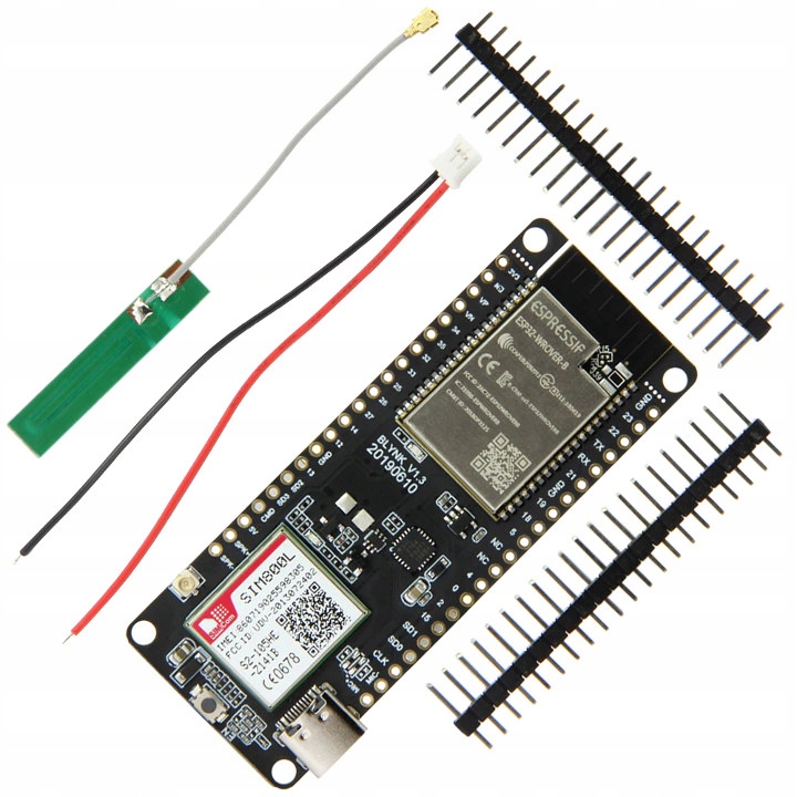Modul ESP32 s SIM800L WiFi a Bluetooth Ttgo T-call LilyGO Gsm