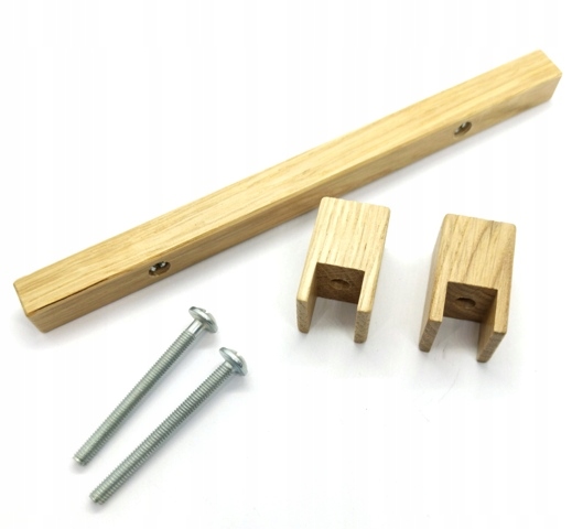 UCHWYT MEBLOWY RELING LITE DREWNO DĄB L-160MM Rodzaj reling