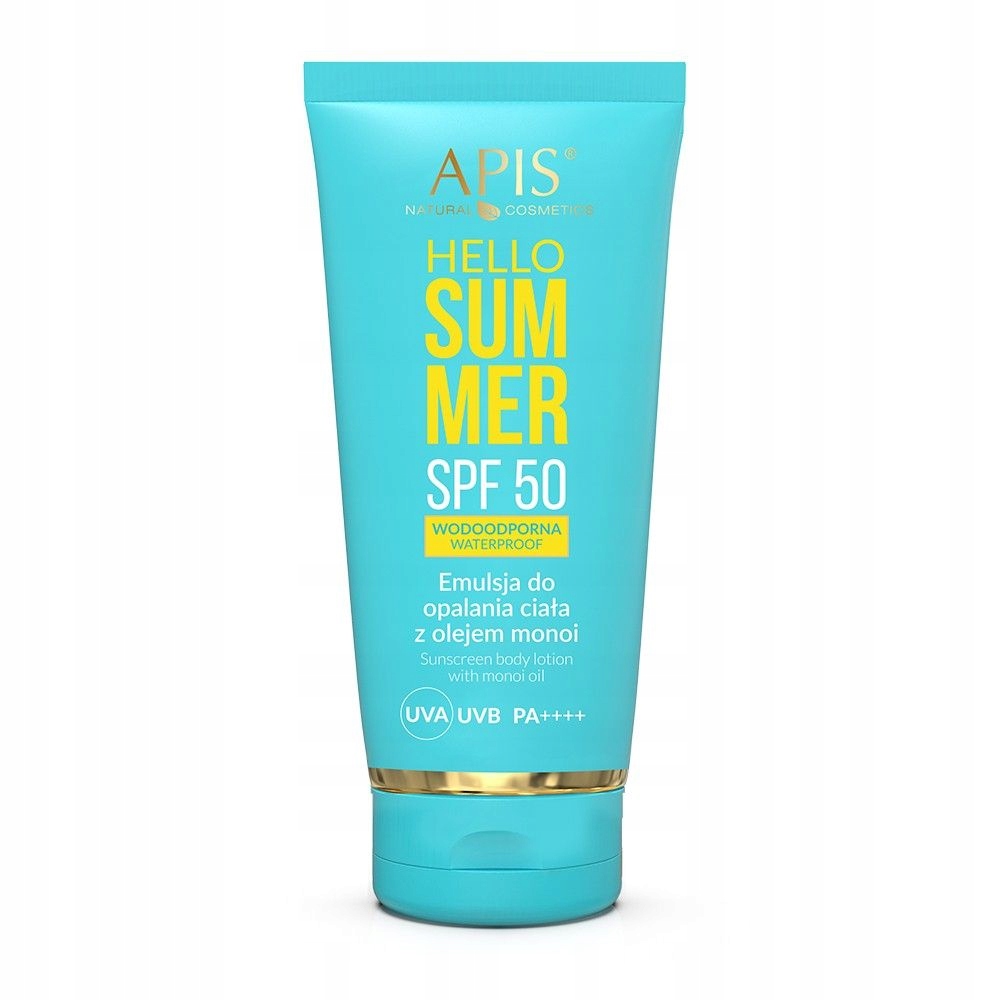 APIS EMULSJA DO OPALANIA OLEJ MONOI SPF50 200ml