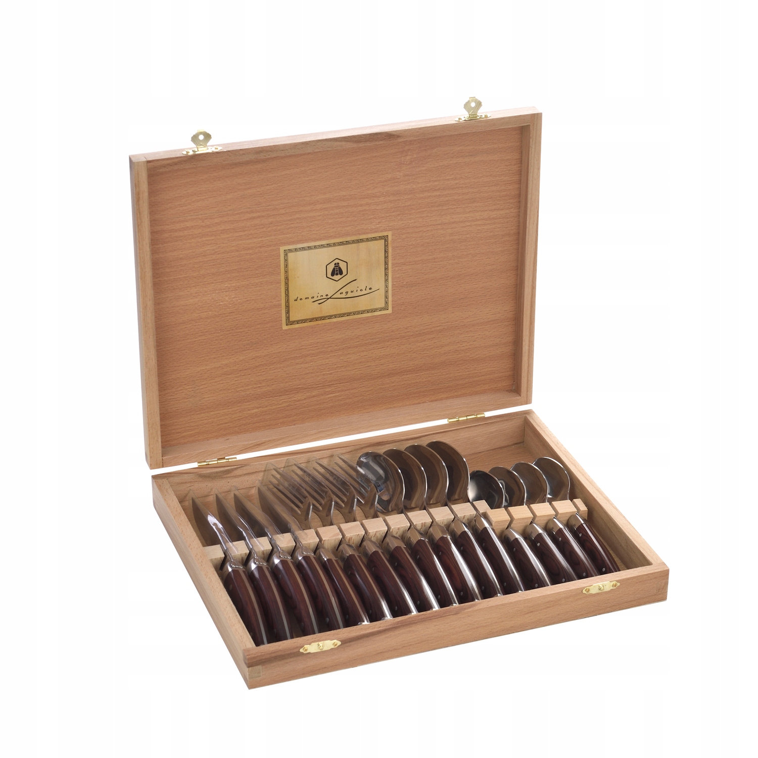 Příbory Sada příborů pro 4 osoby 16 ks Pakka Dom Laguiole dárek