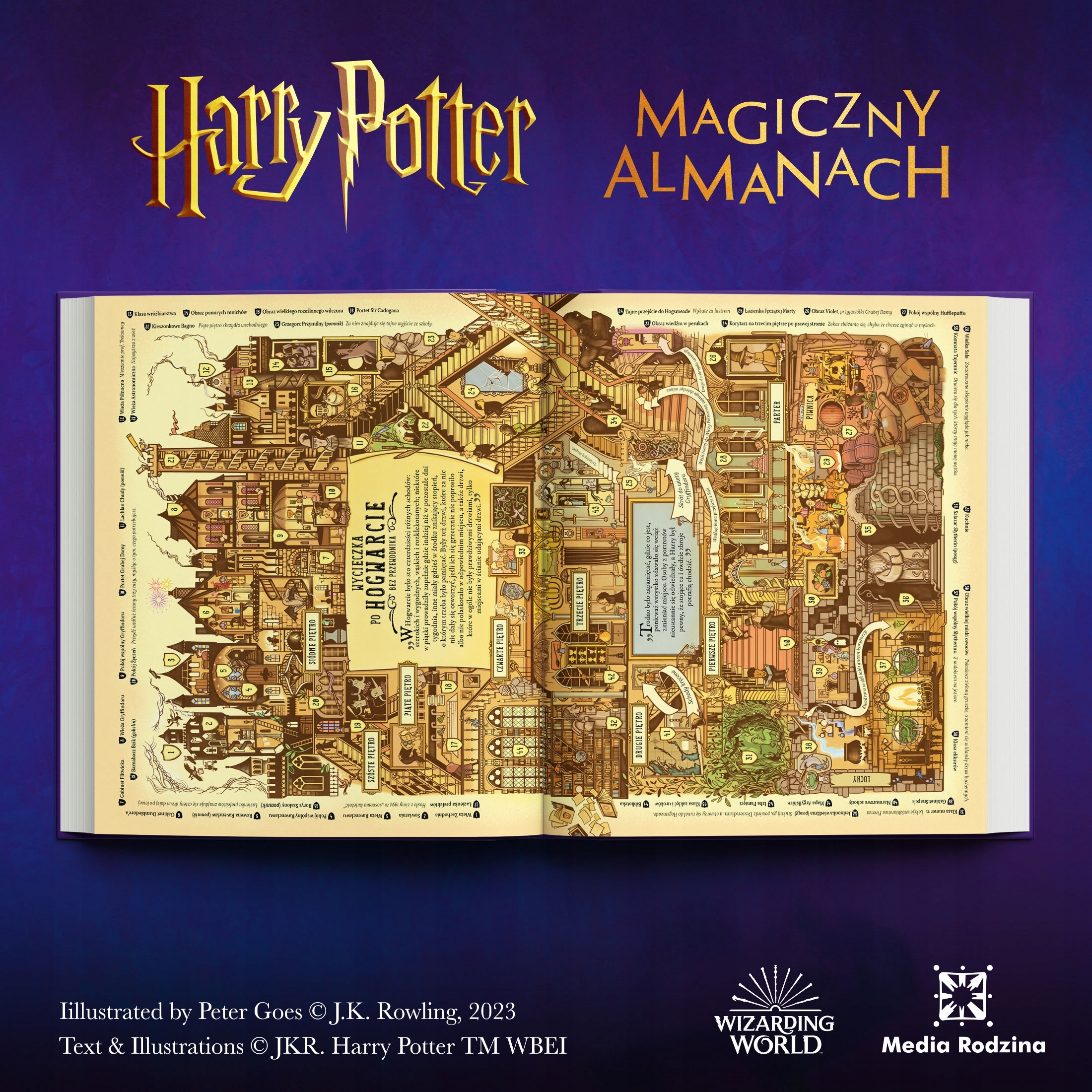 Harry Potter. Magiczny almanach ISBN 9788382654615