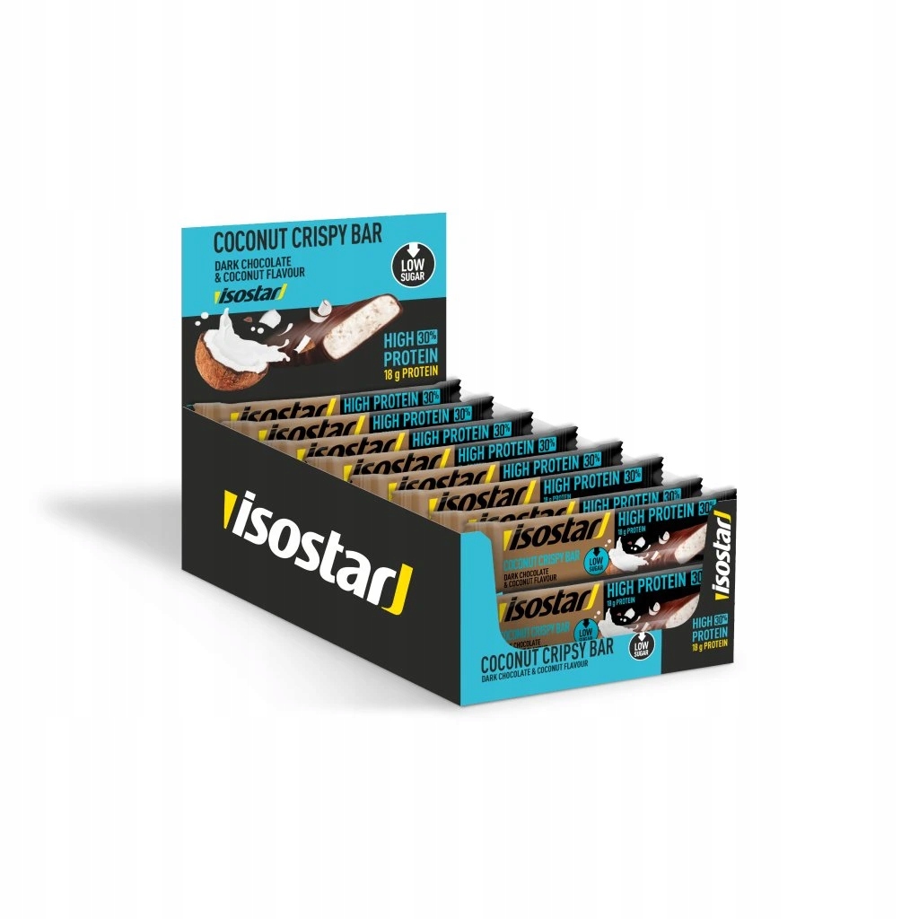 Levně Isostar High PROTEIN30 Bar 16x 55g Kokos