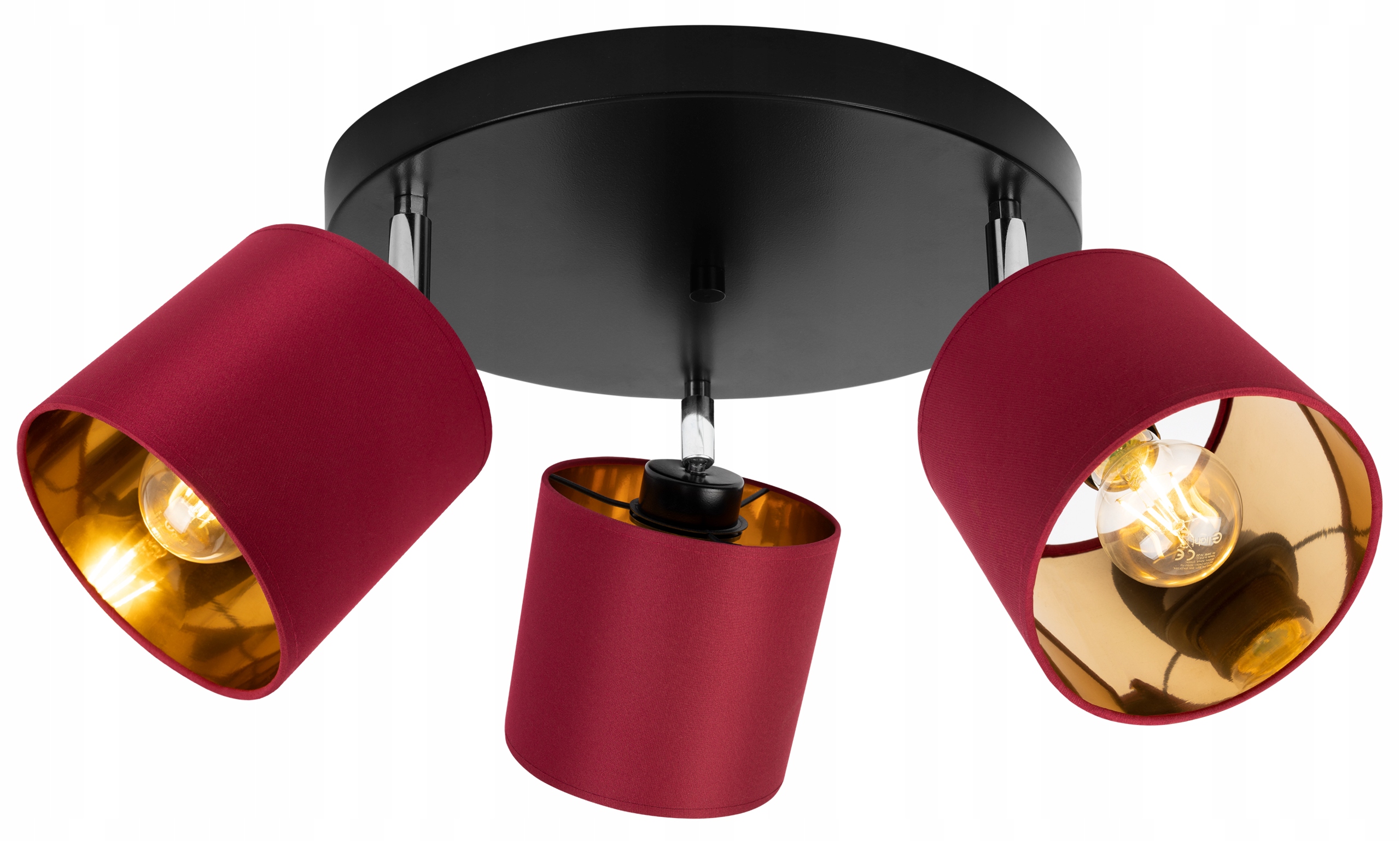 Závěsná Stropní Lampa Lustr Zlatý Stropní Svítidlo Led