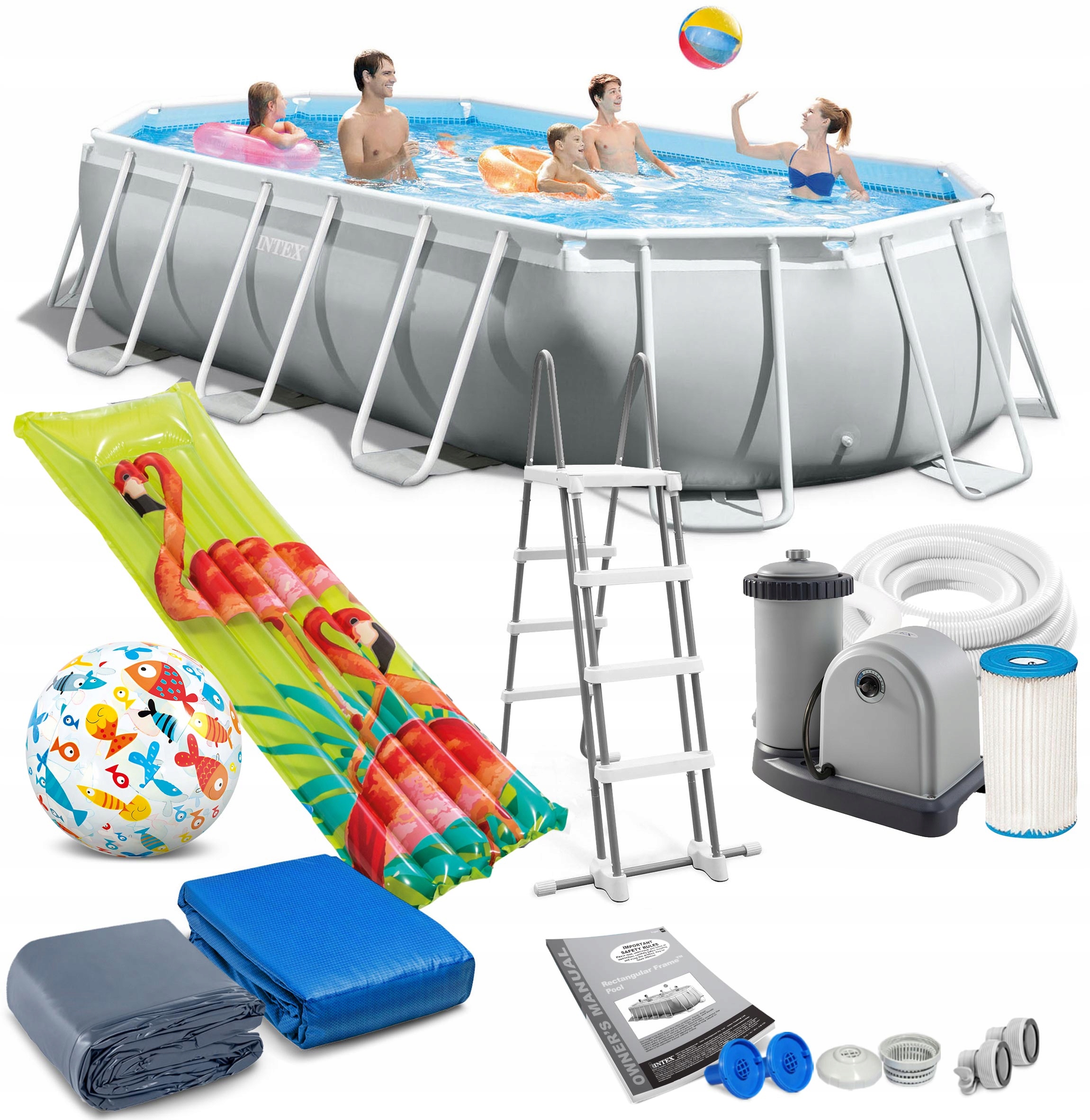 

Basen stelażowy ogrodowy 503x274x122 Intex 26796