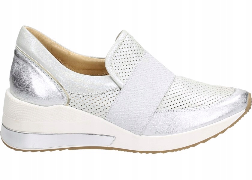 Darbut Polobotky 7540/650/1857 40 Polobotky Nazouvací Koturn Bílé