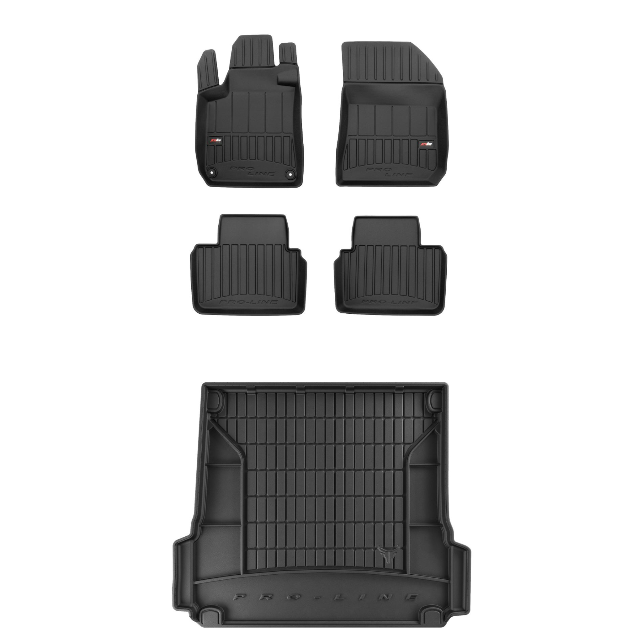 Sada gumových kobercov a rohoží pre Peugeot 308 II 2013-2021