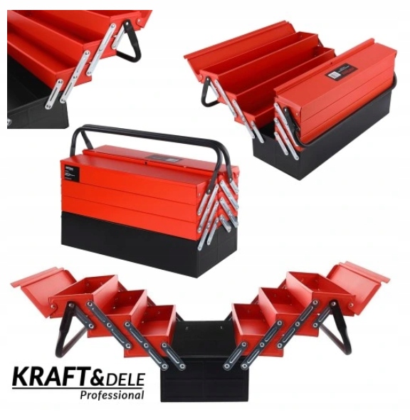 Skrzynia Narzędziowa Metalowa 7 Szuflad Skrzynka
