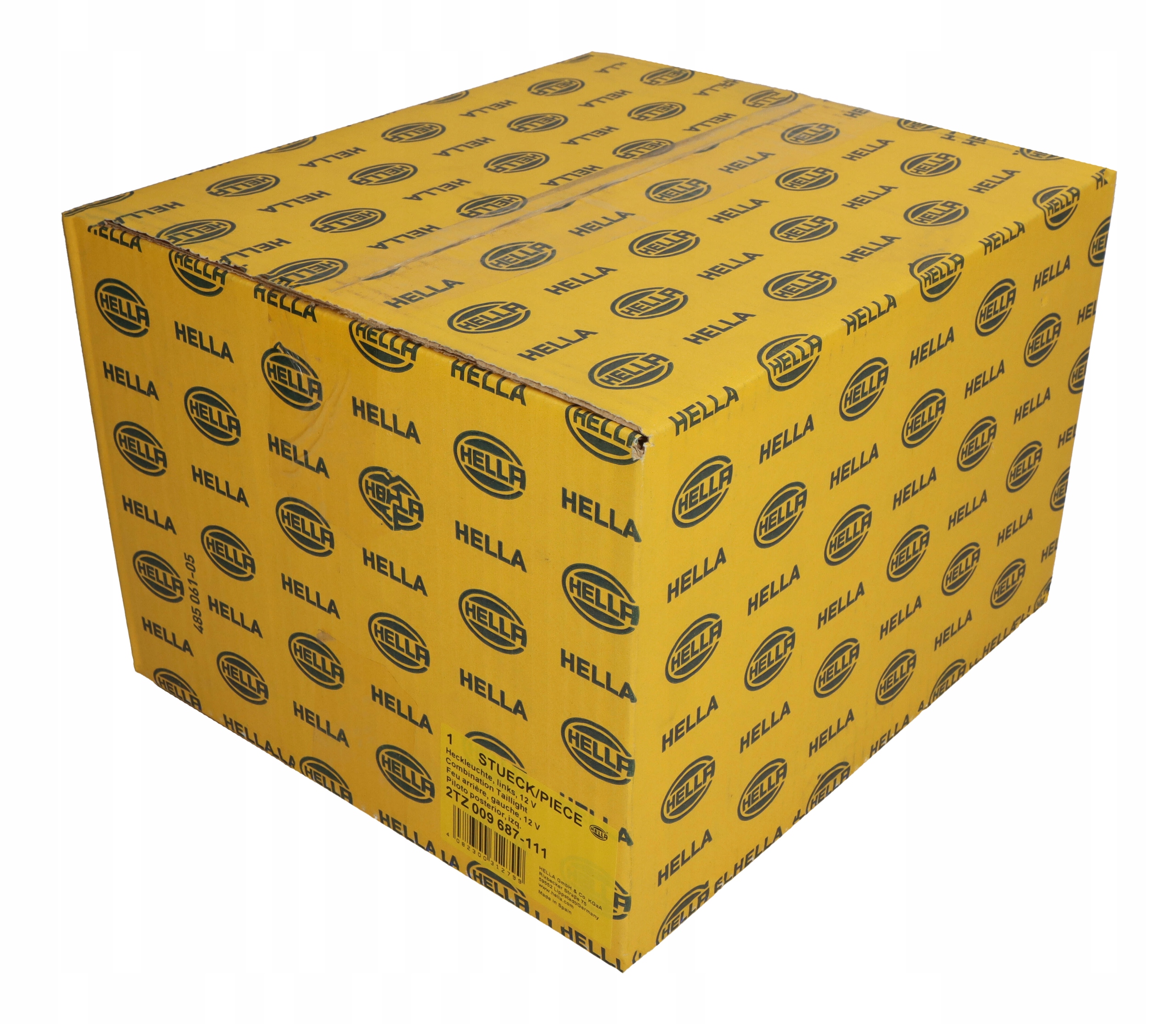 LAMPA TYŁ L (CZĘŚĆ WEWNĘTRZNA P21W/W16W KOLOR SZKŁA CZERWONY/PRZEZROCZYSTY